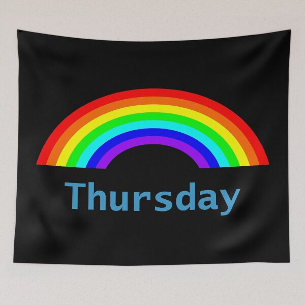 Item preview, Thursday Rainbow designed and sold by ellenhenry.
