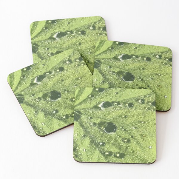 Item preview, Dewdrops on a green leaf designed and sold by Greengardens36.