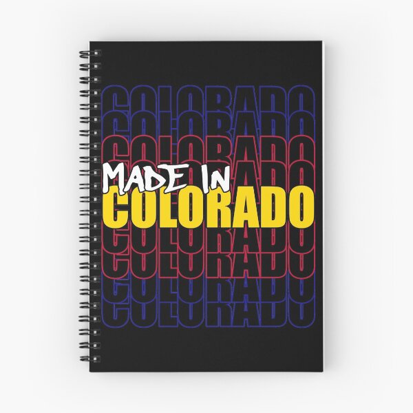 Item preview, Made In Colorado State Flag Typography designed and sold by that5280lady.