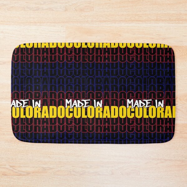 Item preview, Made In Colorado State Flag Typography designed and sold by that5280lady.