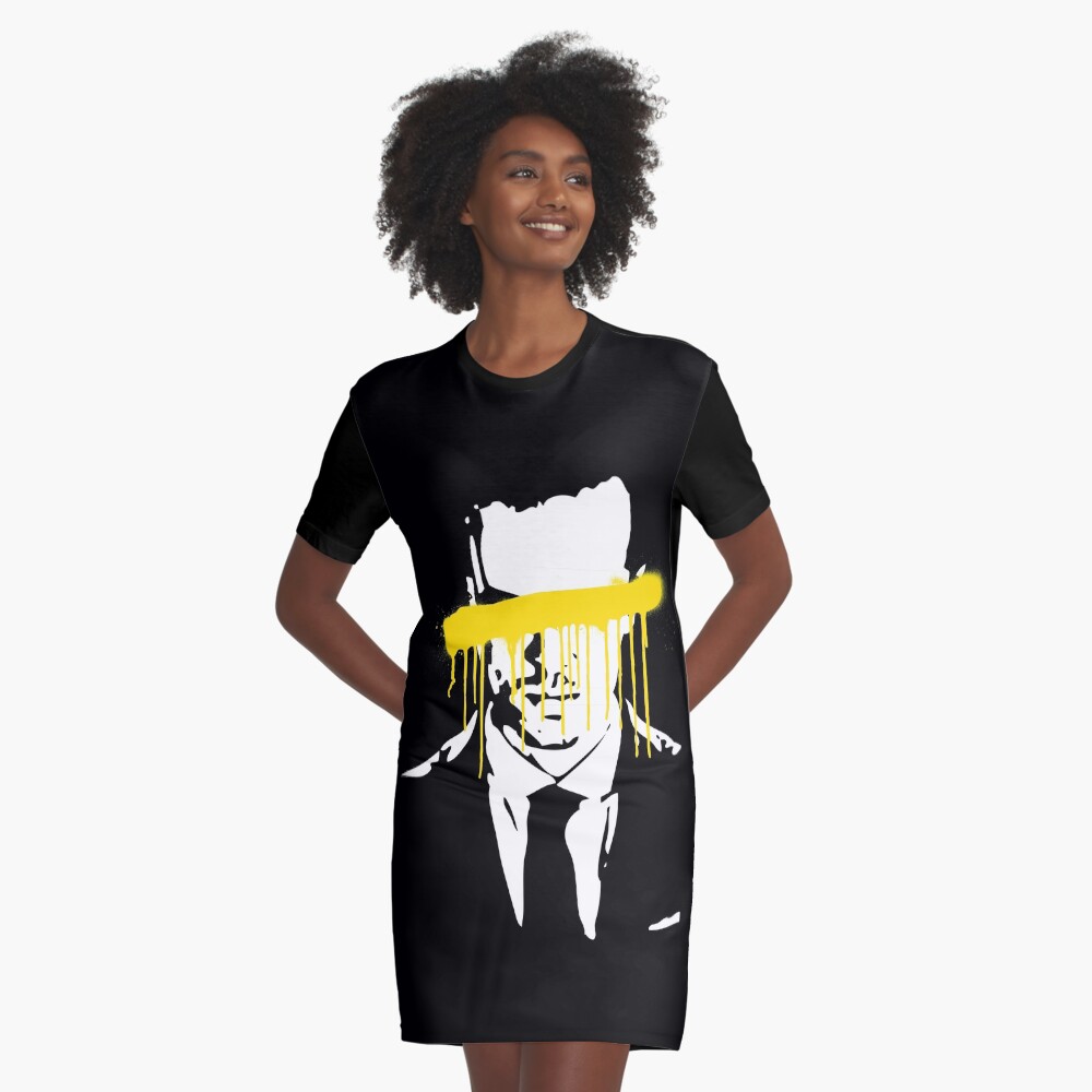 Item preview, Graphic T-Shirt Dress designed and sold by tillieke.