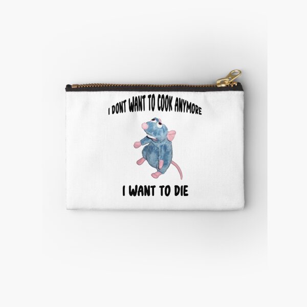Item preview, Funny Remy I Don't Want To Cook Anymore I Want To Die designed and sold by YADESING.