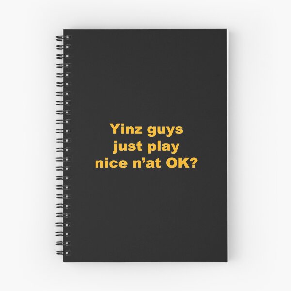 Item preview, Pittsburghers play nice! designed and sold by Yinzer Gifts And More.