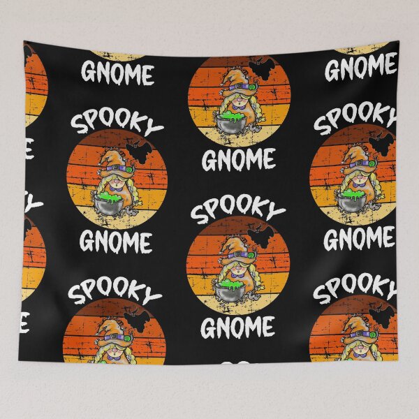 Aperçu de l'œuvre Gnome Spooky, Gnome Sorcier créée et vendue par SportyDogShop.