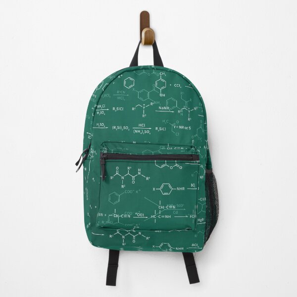Artikelvorschau, Chemie Formeln Chalkboard School Geek entworfen und verkauft von BluePlanet.