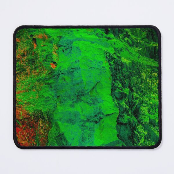 Item preview, A green snowman chiseled in a stonewall designed and sold by kall3bu.
