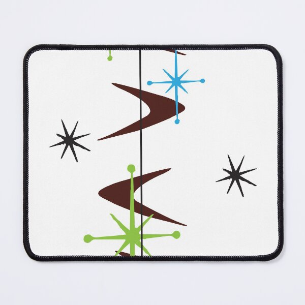 Item preview, Atomic modern abstract pattern with starburst  designed and sold by LisWilliams.
