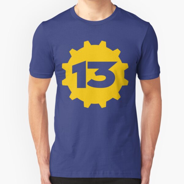 Vault 13 - Style 3 Slim Fit T-Shirt