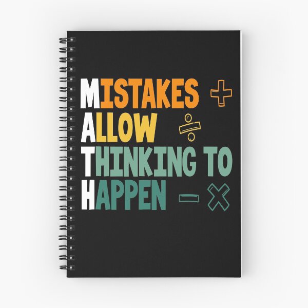Item preview, Mistakes allow thinking to happen shirt, Math Lover Shirt, Teacher Gift, Mathematics School, Funny TShirt , Algebra shirt, Geometry tee shir designed and sold by ayoubker.