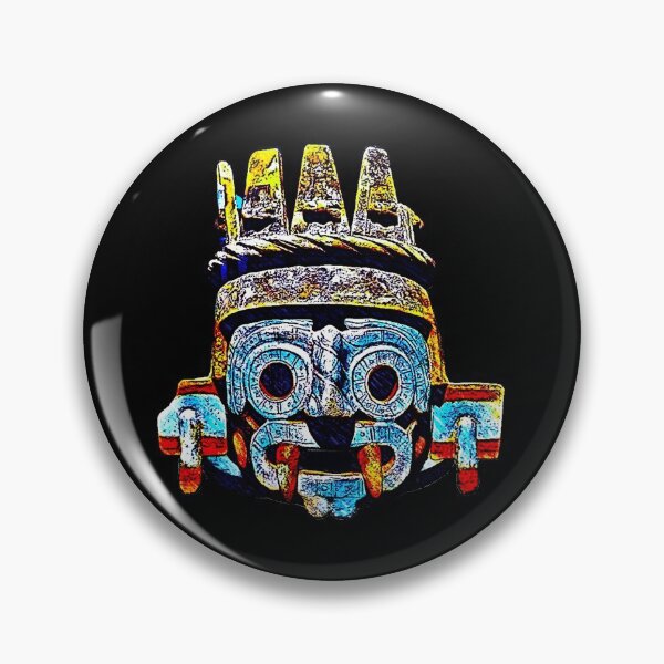 Item preview, Aztec Rain God of Tlaloc designed and sold by signsandsymbols.