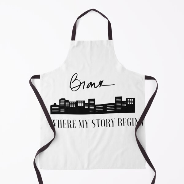 Item preview, BRONX WHERE MY STORY BEGINSWITH SKYLINE BLACK TEXT designed and sold by DoloresAlaire.