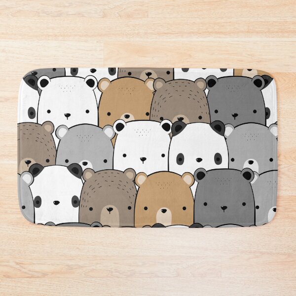 Item preview, i wanna be a bear, cute Bear pattern designed and sold by Perfectwear7.