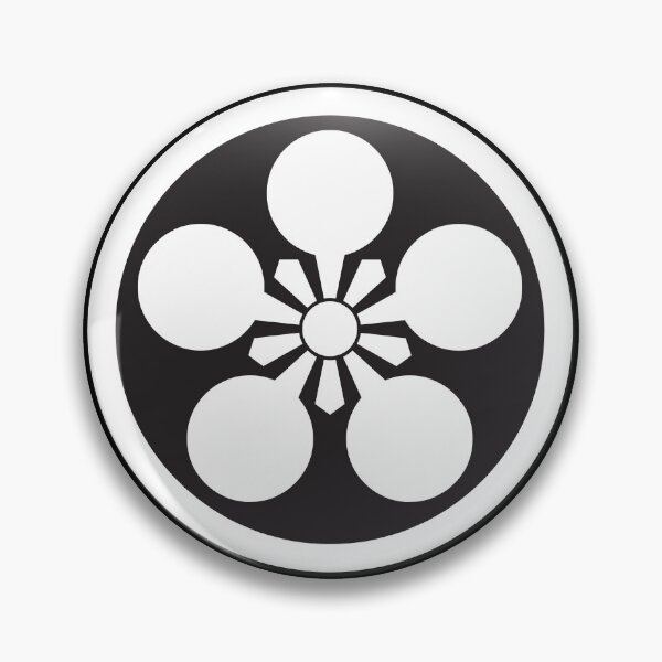 Item preview, Maeda Japanese Kamon Mon Samurai Crest designed and sold by signsandsymbols.