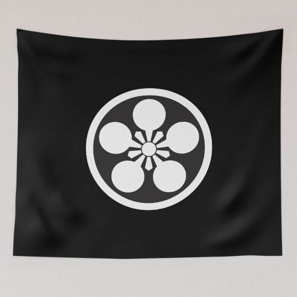 Item preview, Maeda Japanese Kamon Mon Samurai Crest designed and sold by signsandsymbols.