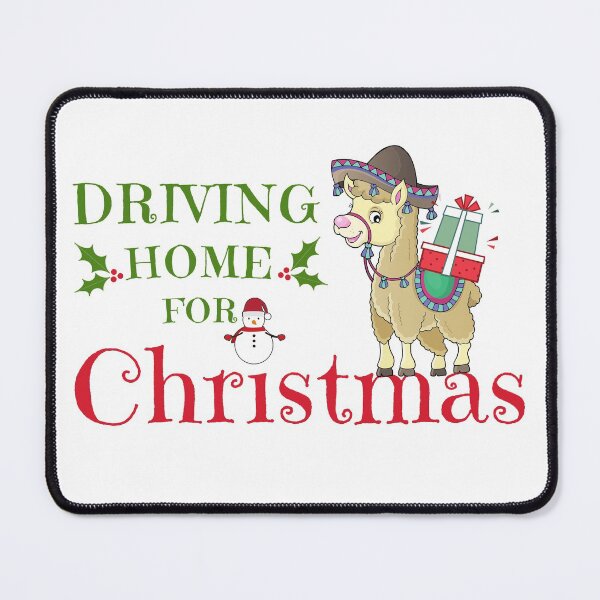 Item preview, Driving Home for Christmas, Christmas for Mexican Dad, Llama Christmas designed and sold by Airmilly Store.