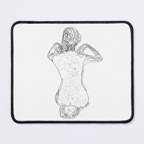 Item preview,  Artist Awakening Line Drawing by OLena Art   designed and sold by Rocky Mountain Artistry.