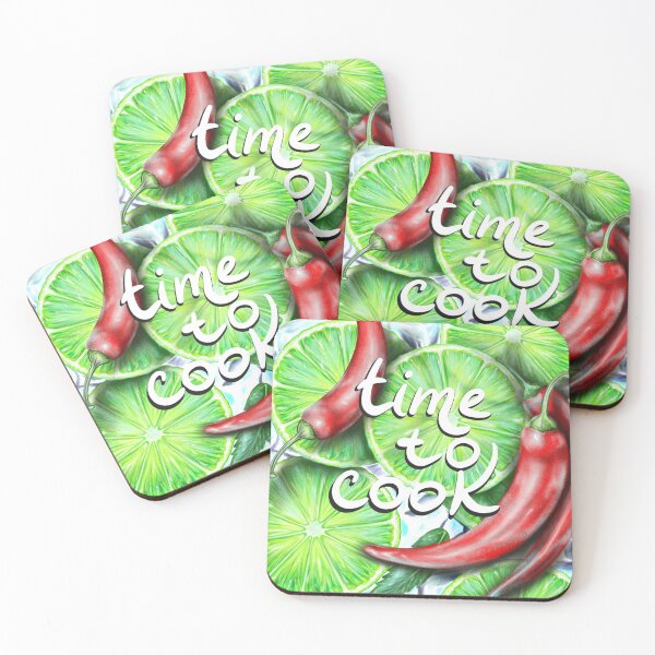 Item preview, Chill Limes | Time To Cook designed and sold by MarMirArt.