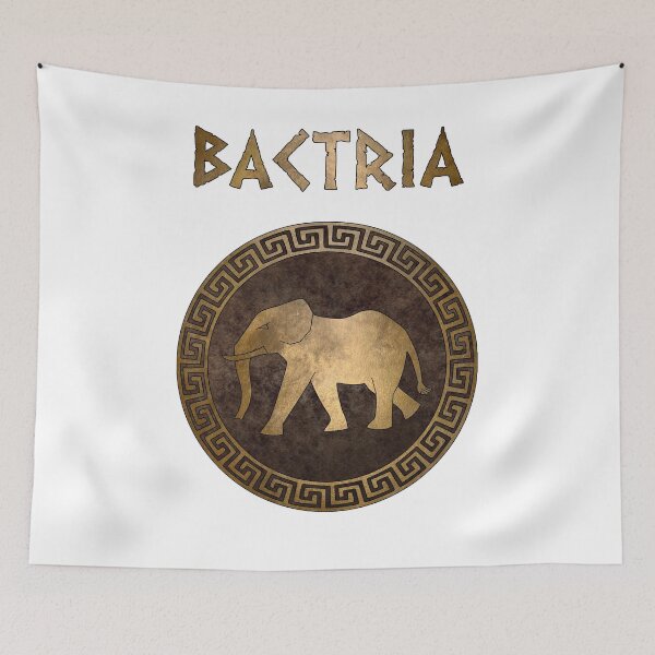 Item preview, Bactria Ancient Indo-Greek Kingdom Symbol designed and sold by Agema Apparel.