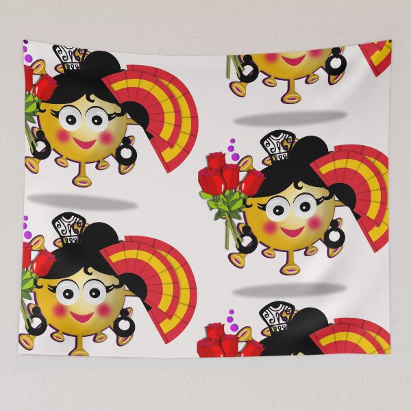 Item preview, Carmen, from Los Simonsitos, dressed as a flamenco dancer. designed and sold by simonsitos.