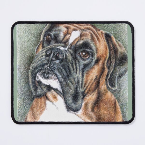 Item preview, The Boxer Portrait designed and sold by Arts & Dogs.