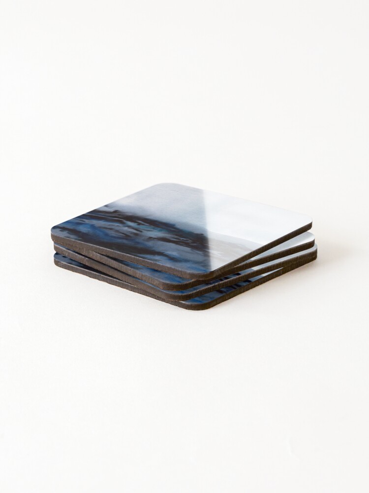 Thumbnail 4 of 5, Coasters (Set of 4), Ocean Storm designed and sold by RU-e.