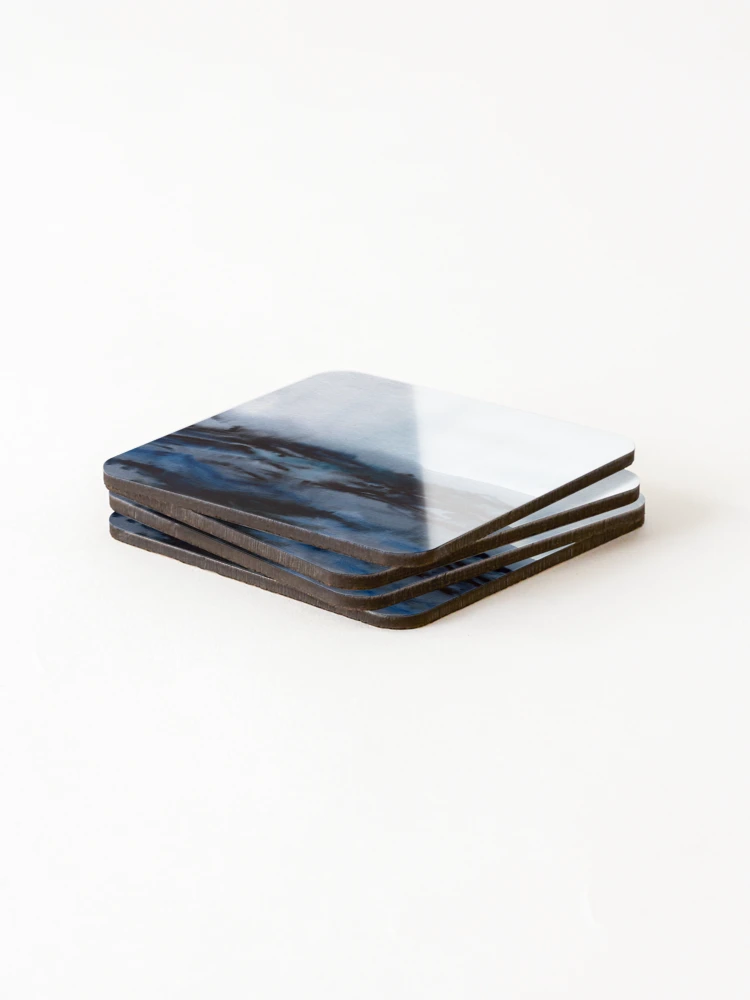Thumbnail 4 of 5, Coasters (Set of 4), Ocean Storm designed and sold by RU-e.