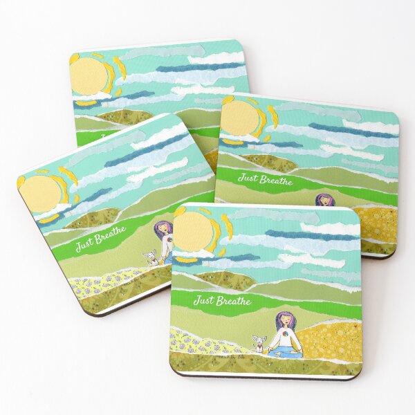 Item preview, Just Breathe designed and sold by Mahli's  Artful Whimsy.