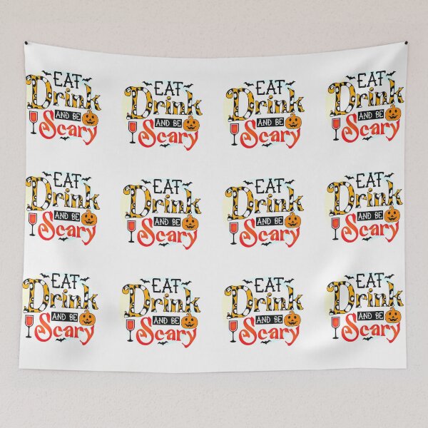 Item preview, Eat drink and be scary designed and sold by PRB1989.