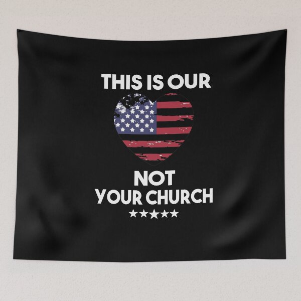 Item preview, This is Our Country Not your Church designed and sold by Heddar Badreddine.