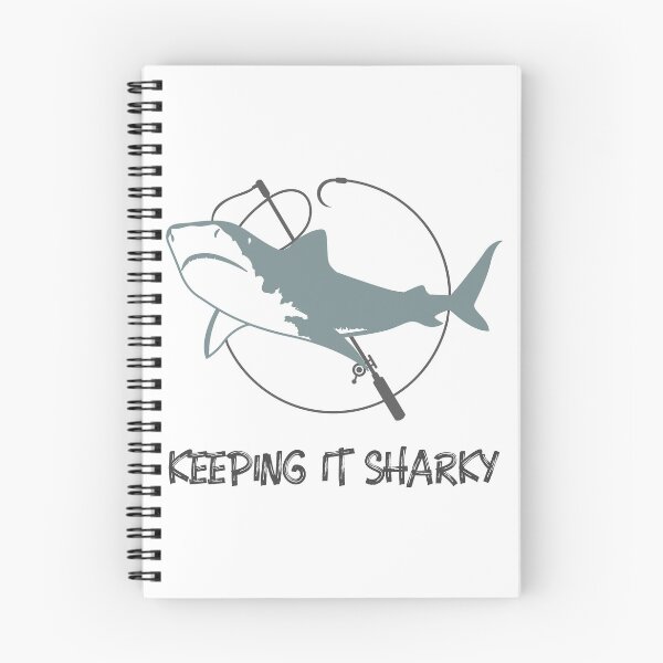 Item preview, KEEPING IT SHARKY/ SHARK FISHING designed and sold by sharkychele.