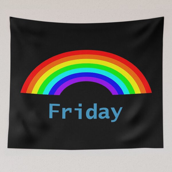Item preview, Friday Rainbow designed and sold by ellenhenry.