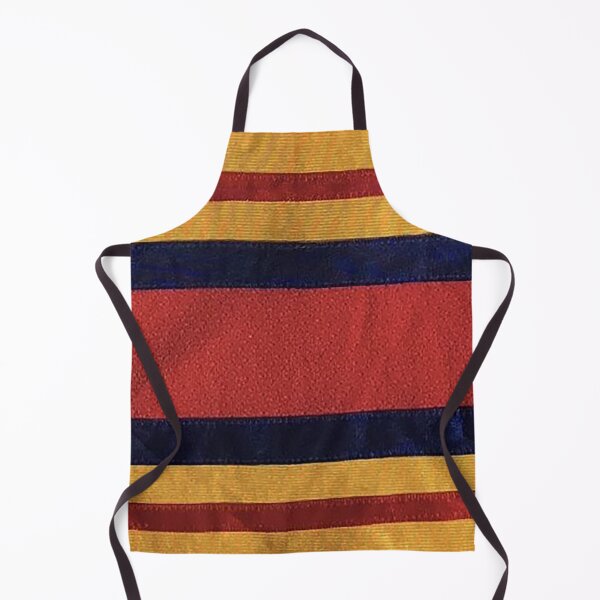 Item preview, Hockey Jersey Stripes, Yellow Rust Blue, designed and sold by Nostrathomas66.