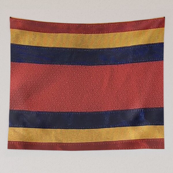 Item preview, Hockey Jersey Stripes, Yellow Rust Blue, designed and sold by Nostrathomas66.