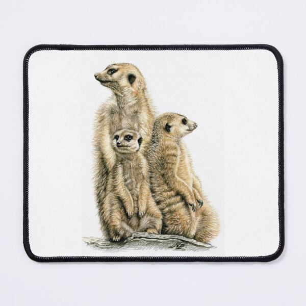 Item preview, Meerkats Family - Die Erdmännchen designed and sold by Arts & Dogs.