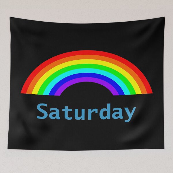 Item preview, Saturday Rainbow designed and sold by ellenhenry.