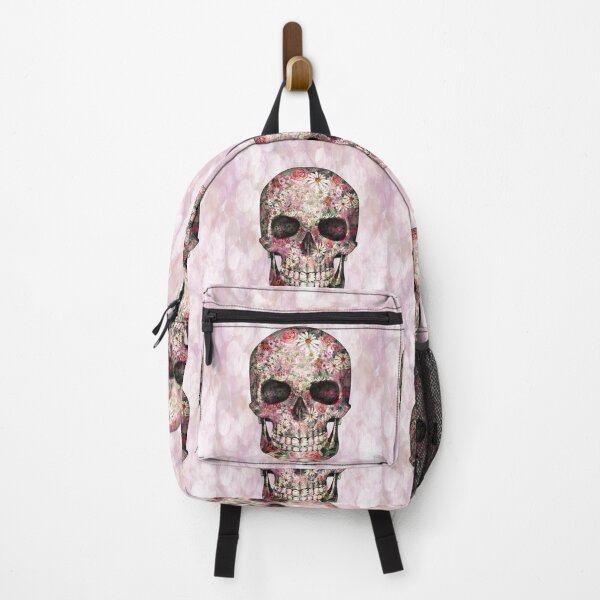 Item preview, Flower pink skull designed and sold by NoahDea.