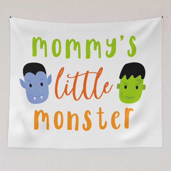 Item preview, Mommys little monster Halloween- kids Halloween  designed and sold by Designs Of all kinds.