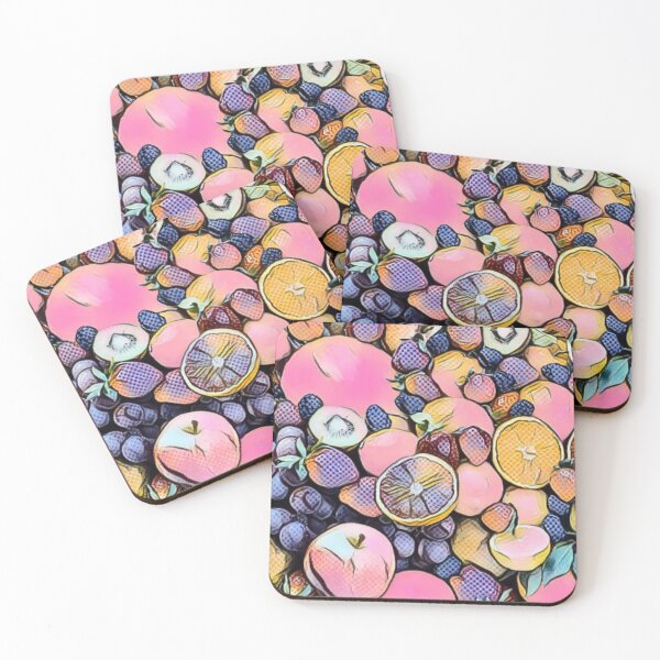 Item preview, Retro Fruit Medley/ International Fruit Day designed and sold by Designs By YL.