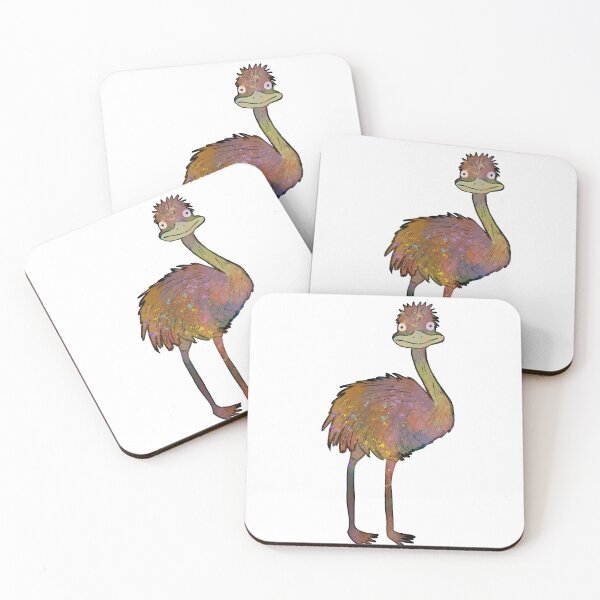 Item preview, Cute colourful emu designed and sold by Treasuredreams.