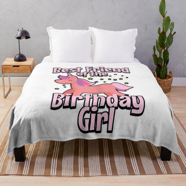 Item preview, Womens Best Friend Of The Birthday Girl - Unicorn Party designed and sold by DieterShop.