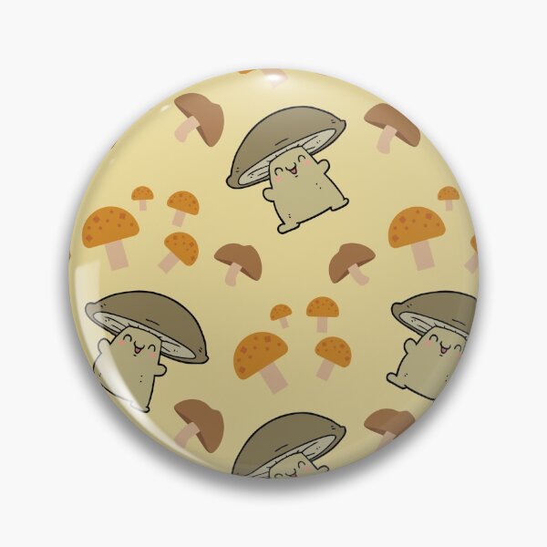 Item preview, Cute Mushroom Pattern with Autumn Background designed and sold by NECHSTORE.