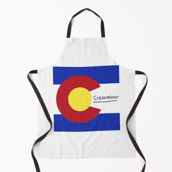 Item preview, City of Steamboat Springs Colorado on colorado flag designed and sold by Davephotoswest.