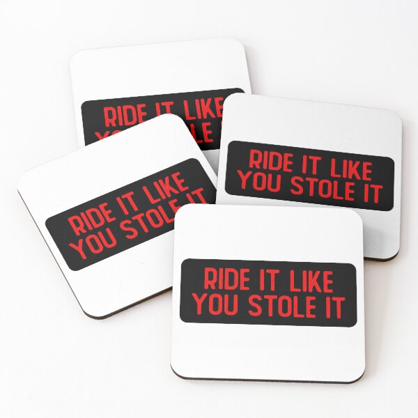 Item preview, Ride It Like You Stole It Cool Helmet designed and sold by Sour Soul.