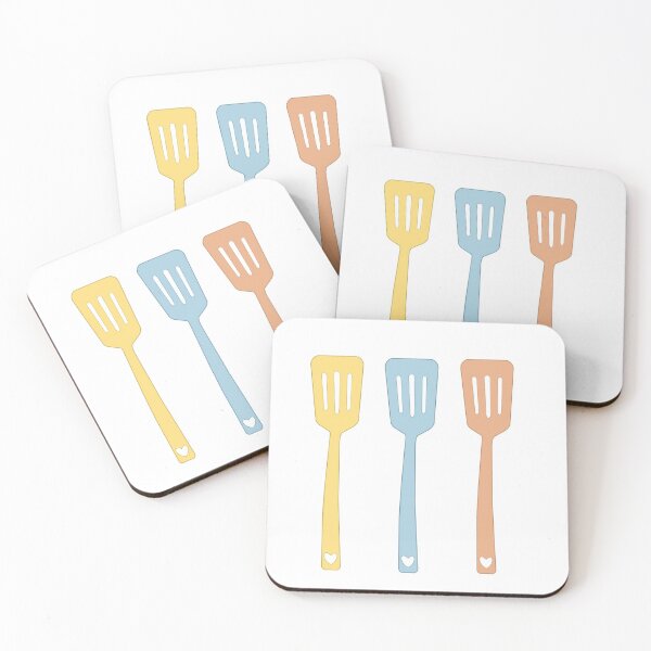 Item preview, Cute pastel spatulas  designed and sold by Olitvia.