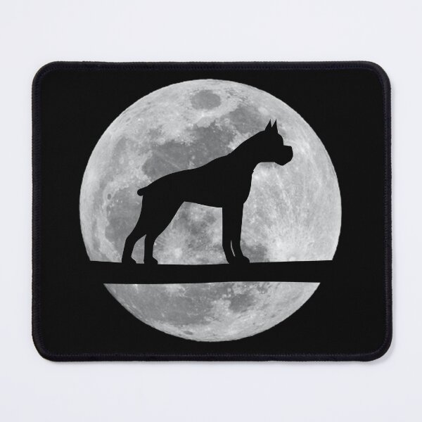 Item preview, Boxer Dog Night Moon boxer Lover designed and sold by alaechamlal.