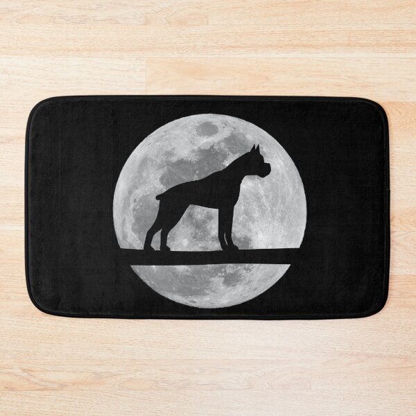 Artikelvorschau, Boxer Dog Night Moon Boxer Lover entworfen und verkauft von alaechamlal.