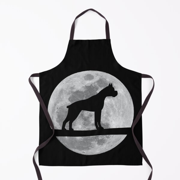 Artikelvorschau, Boxer Dog Night Moon Boxer Lover entworfen und verkauft von alaechamlal.