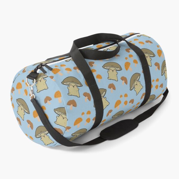 Item preview, Cute Mushroom Pattern with Blue Background designed and sold by NECHSTORE.