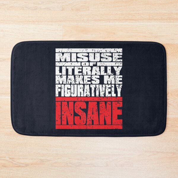 Item preview, Literally a Grammar Police Shirt Figuratively a Grammar Nazi designed and sold by TrndSttr.