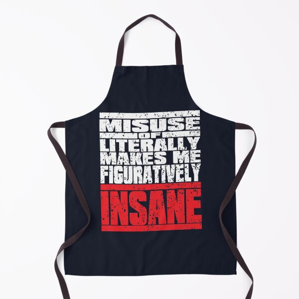 Item preview, Literally a Grammar Police Shirt Figuratively a Grammar Nazi designed and sold by TrndSttr.